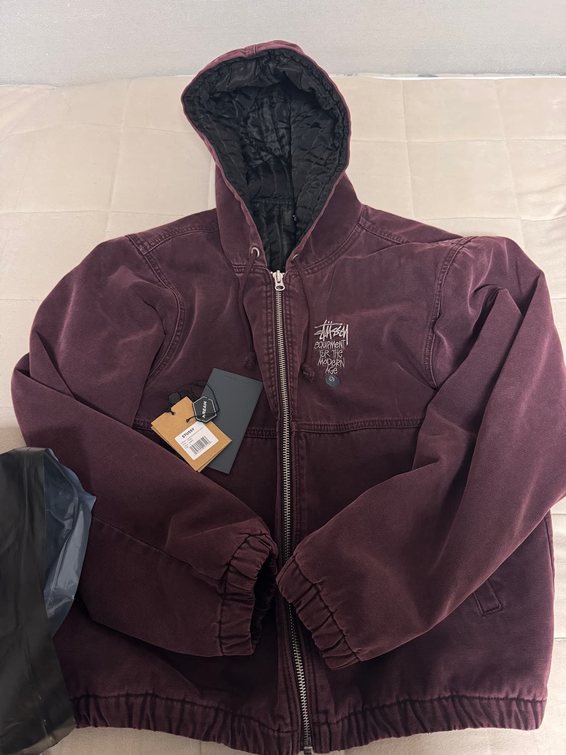 스투시 캔버스 인슐레이티드 상품이미지1