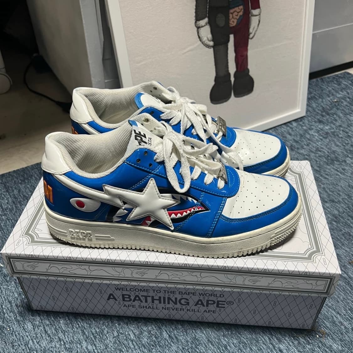 베이프스타 20주년 샤크 블루 [280] 상품이미지5