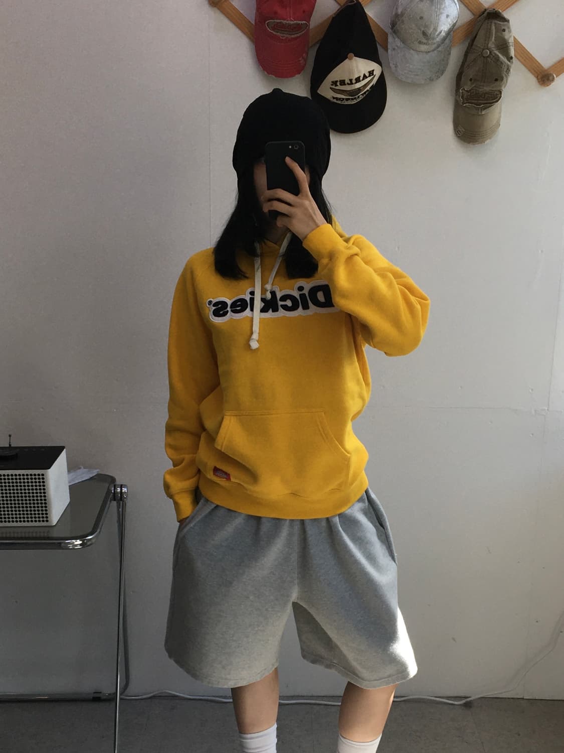 디키즈 중앙패치 후드티 상품이미지1