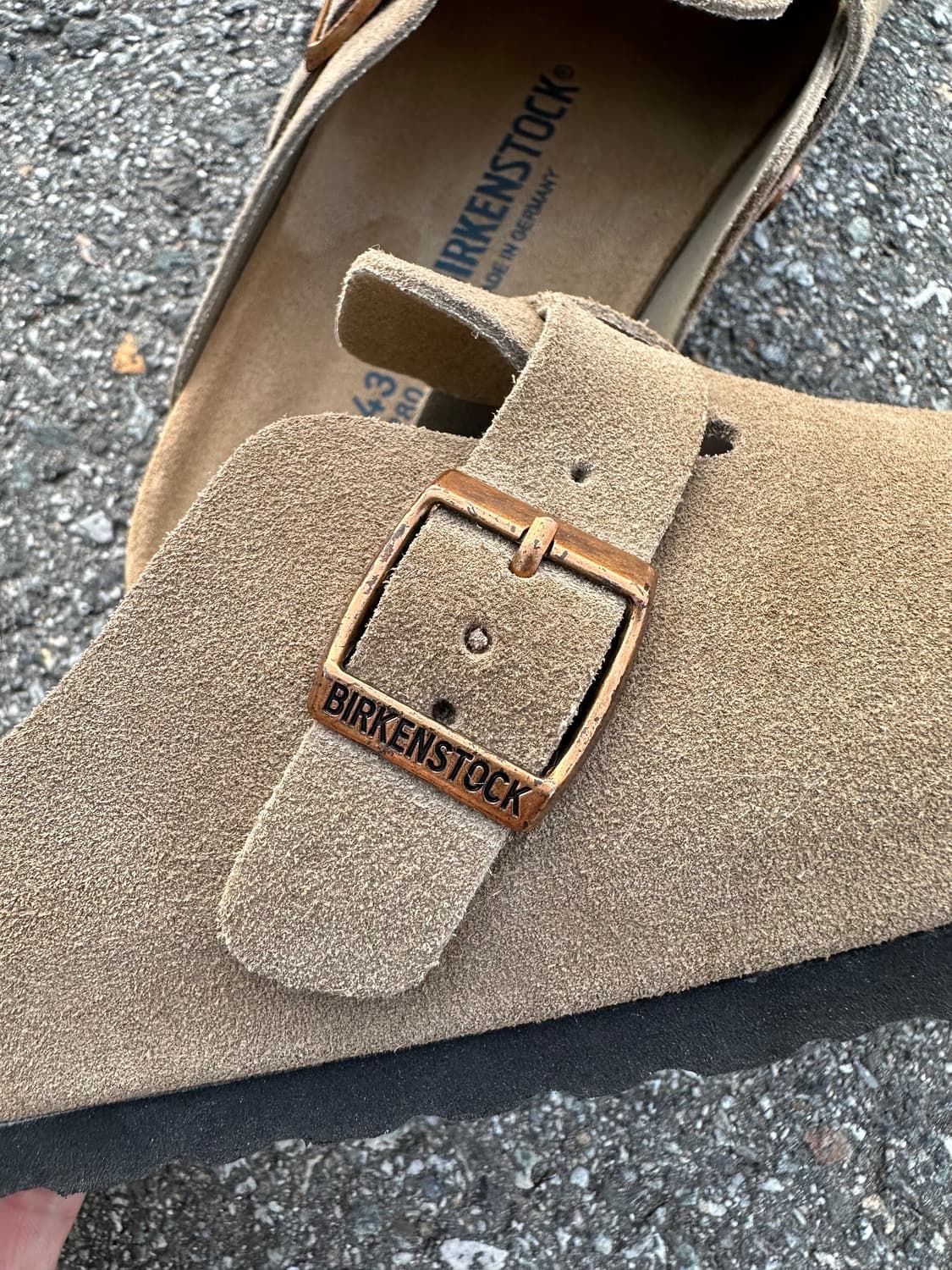 Birkenstock Boston Soft Footbed Taupe 상품이미지3