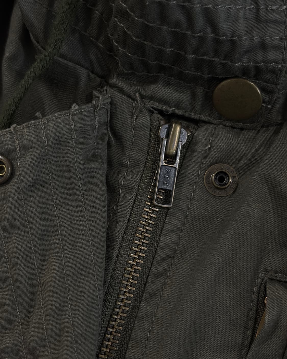 As Know As Khaki Hooded Field Jacket 상품이미지7