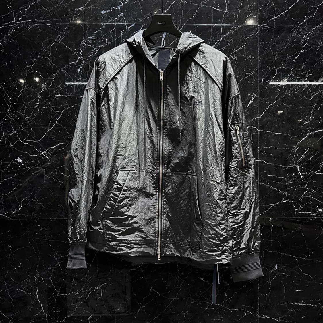 준지 나일론 후드 마원 자켓 MA-1 상품이미지1