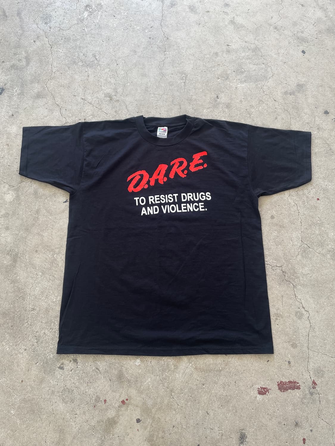 Dead stock)90s D.A.R.E. t-shirt 상품이미지2
