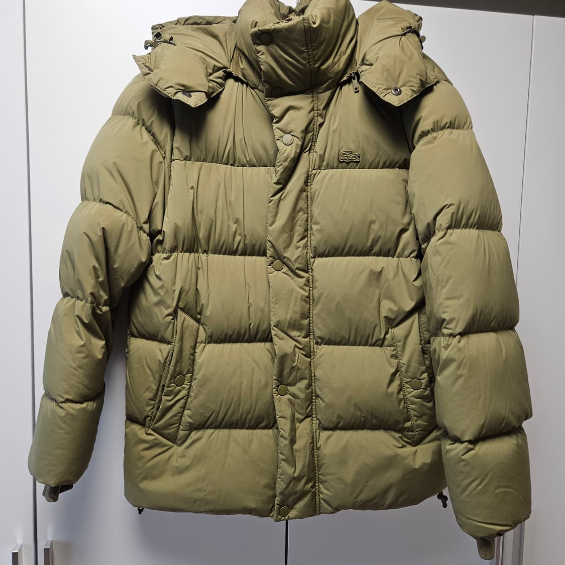 라코스테 구스다운 숏패딩 S 상품이미지1