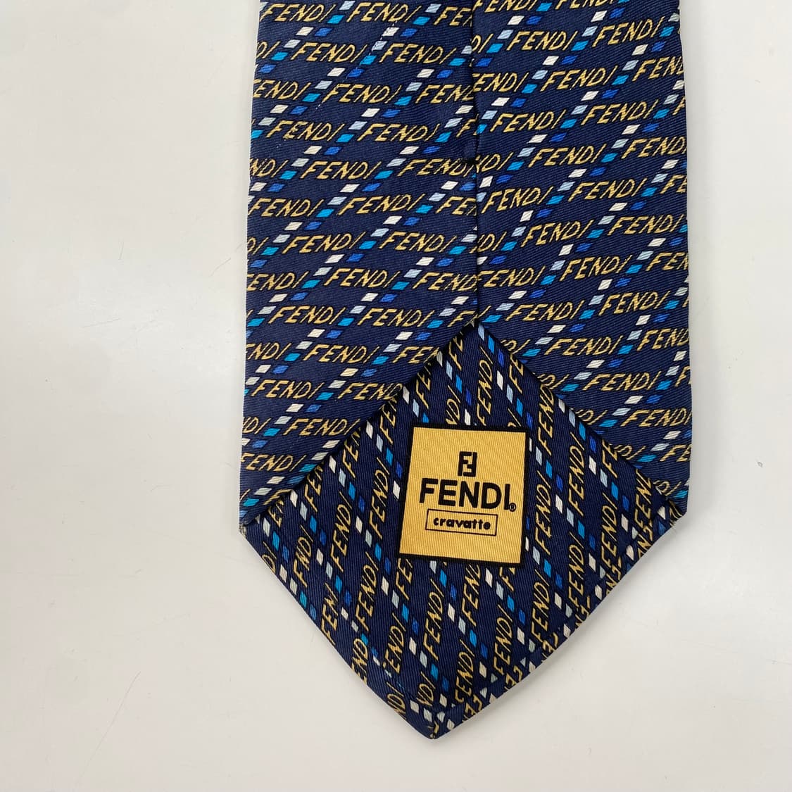 펜디 (FENDI) 영문 모노그램 정품 명품 넥타이 상품이미지6