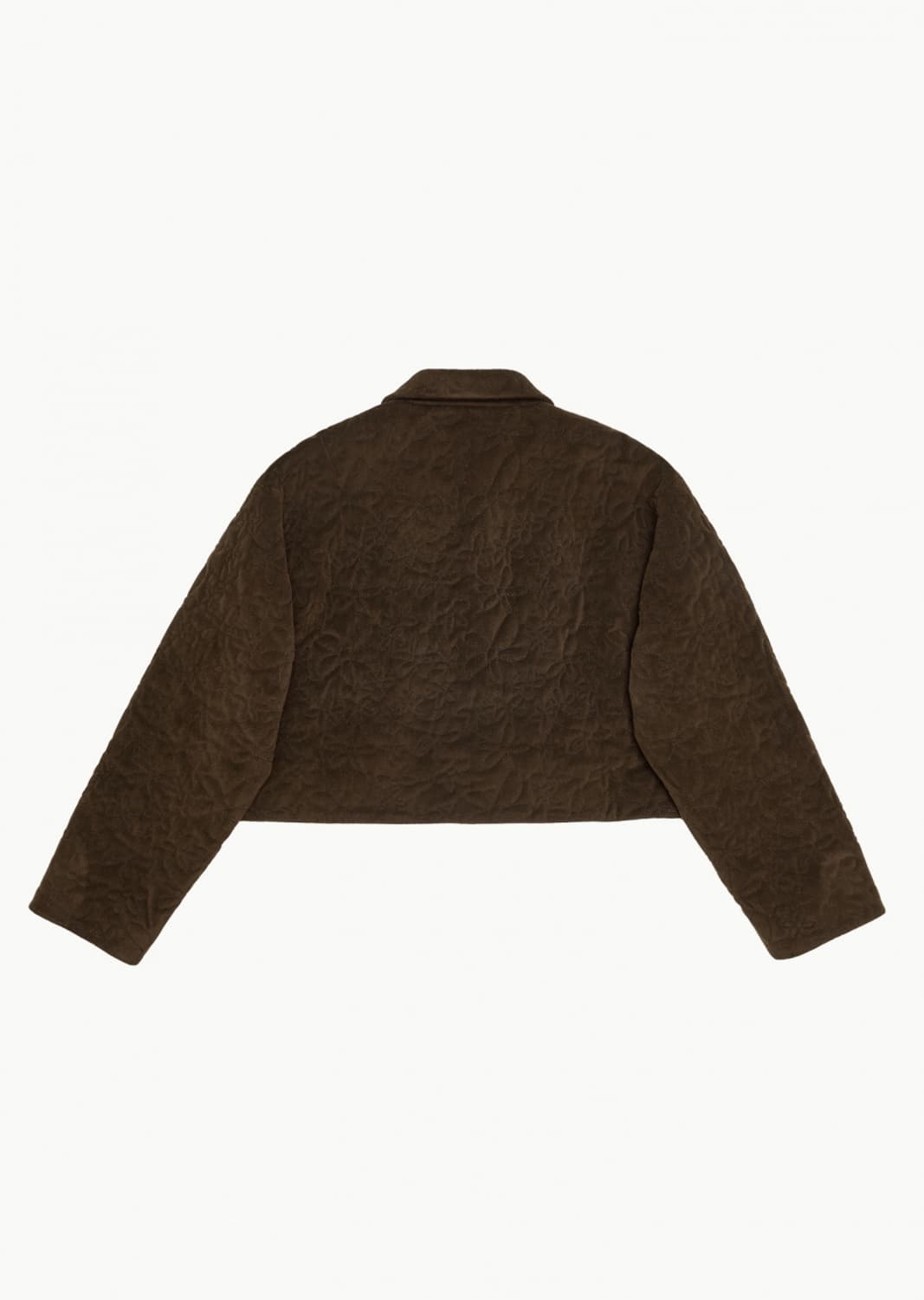 아모멘토 플라워 퀼티드 벨벳 자켓 상품이미지2