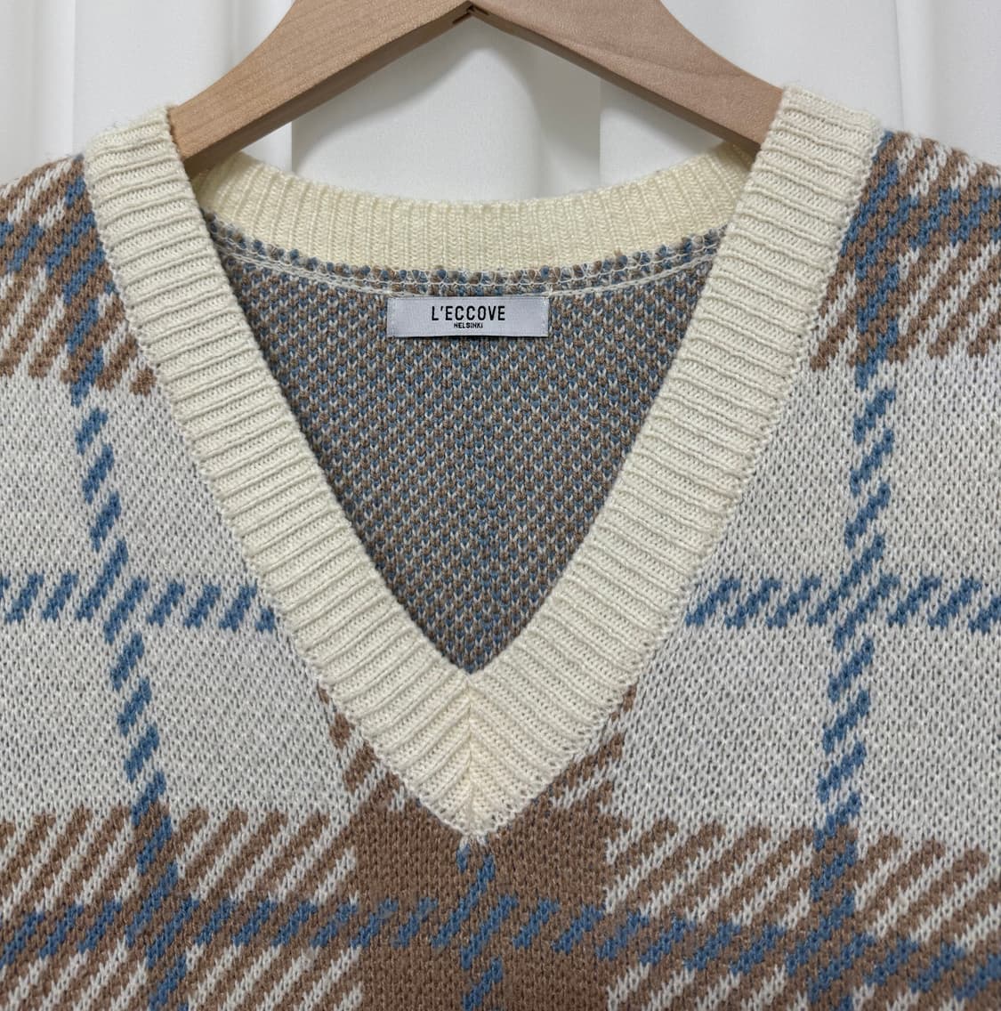 L'ECCOVE 레코브 니트 조끼 상품이미지8