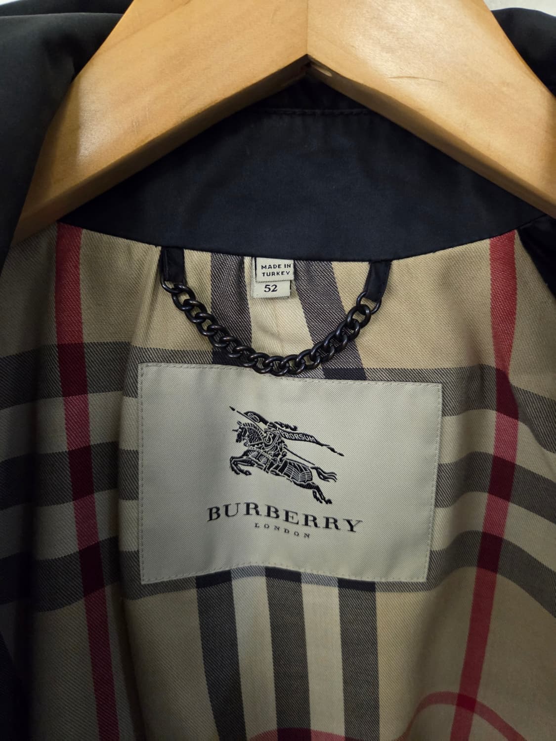 버버리 싱글코트 상품이미지5