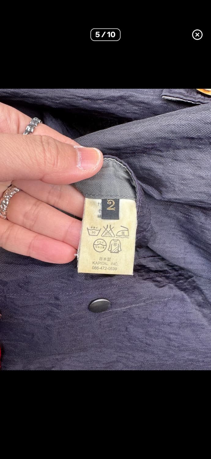 캐피탈 네이비 더플 토글 후드자켓 상품이미지5