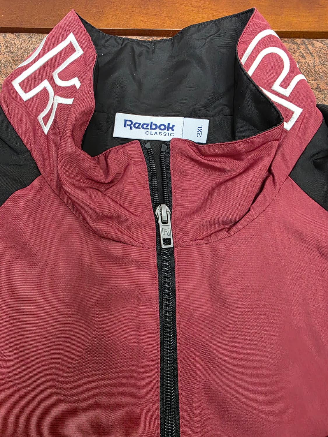 리복 클래식 반집업 바람막이 아노락 자켓 2XL 상품이미지3