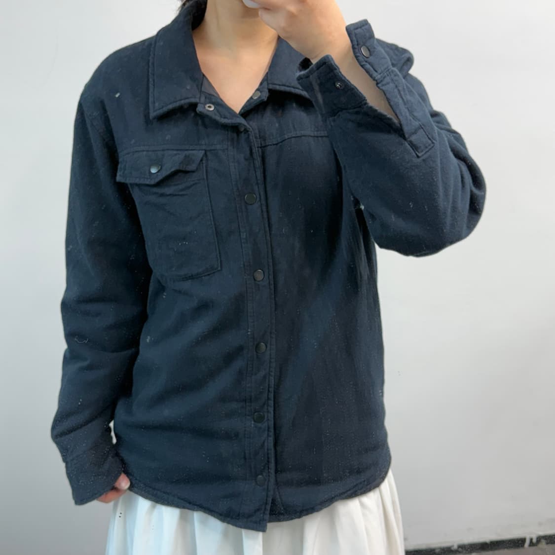 [L] 나이키SB 블랙 퀄팅 자켓 상품이미지2