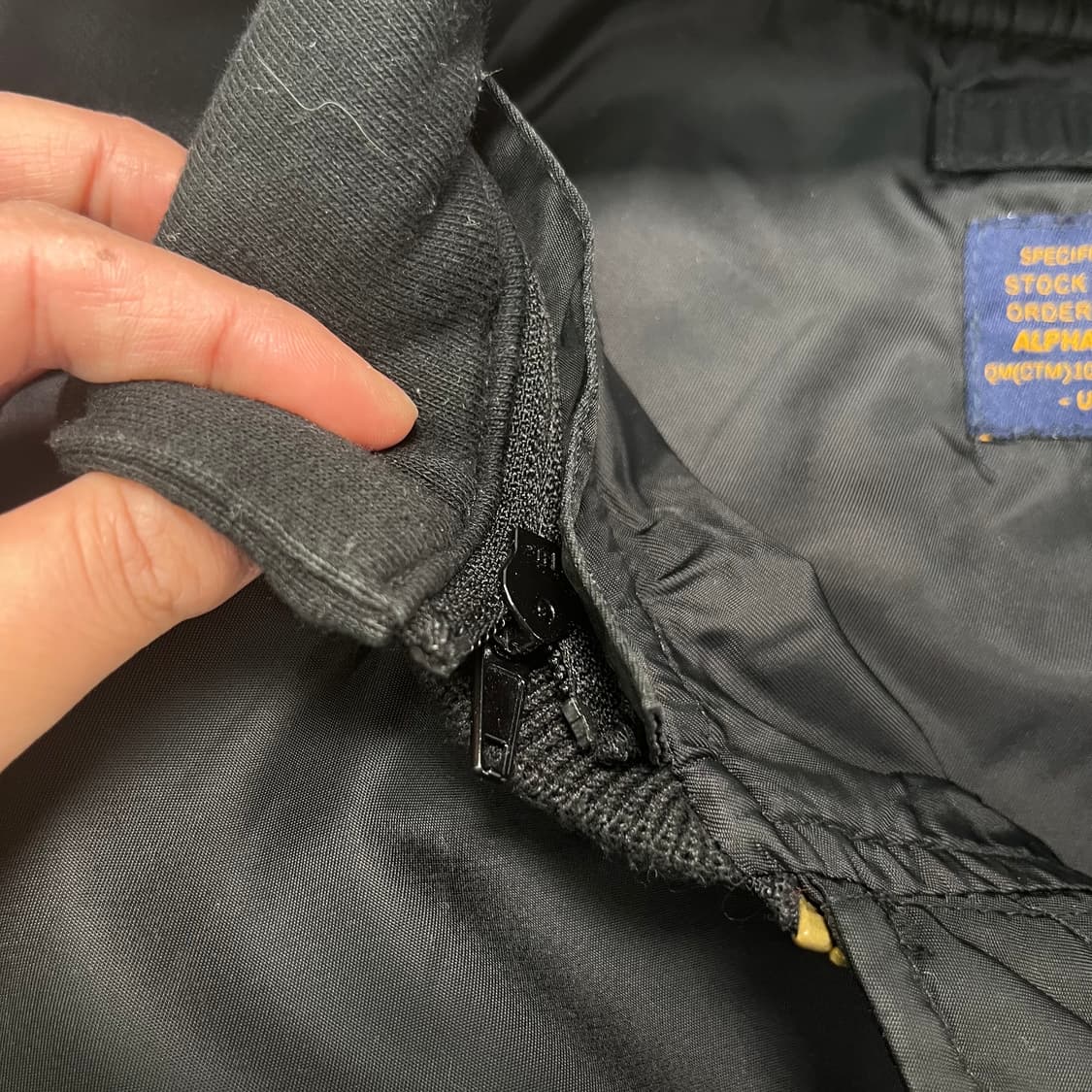 100 알파인더스트리 MA-1 항공자켓 상품이미지4