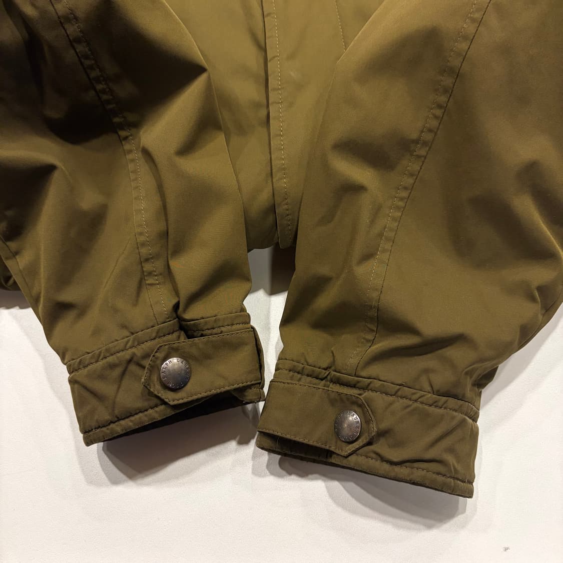 [M] 폴로 랄프로렌 폴리쉘 기모안감 카키색 바람막이 점퍼 C415 상품이미지6