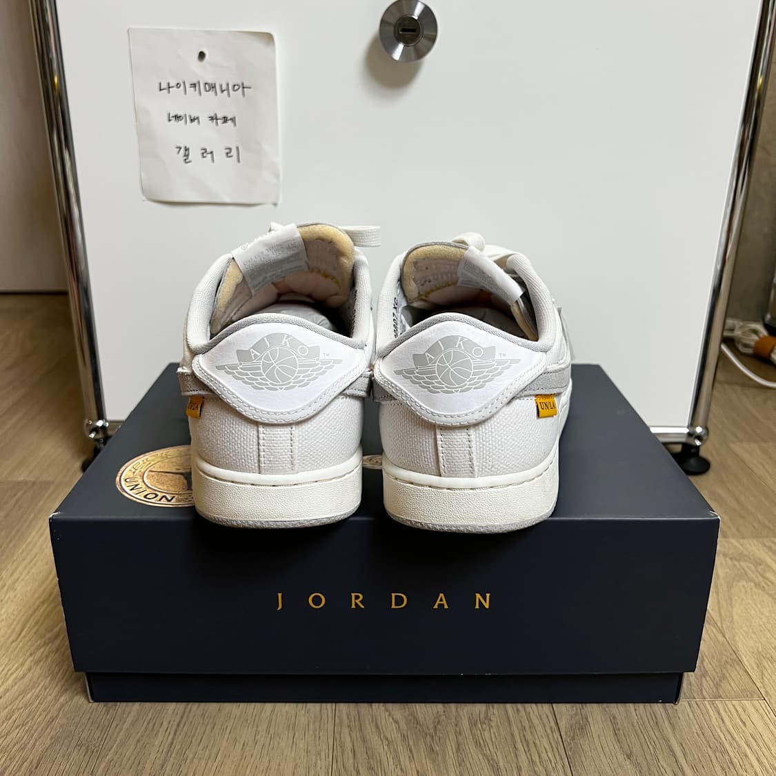 [275] 조던 1 × 유니온 KO 로우 화이트 상품이미지7