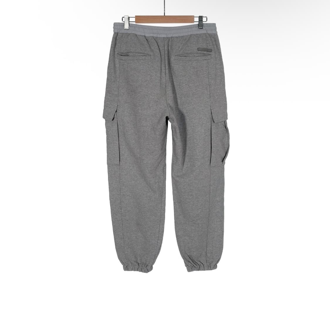 [48] 솔리드옴므 21fw 남성 카고 밴딩 조거 팬츠 그레이 상품이미지2