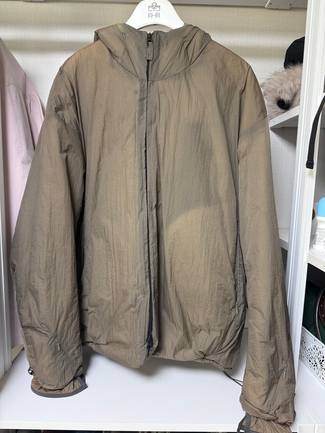 [4] 폴리테루 라이트푸퍼자켓 올리브 라후자 상품이미지1