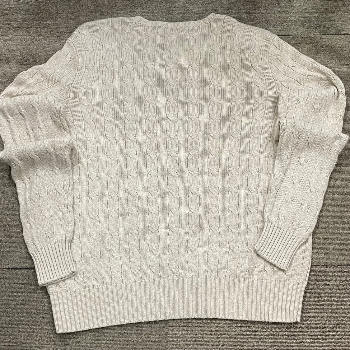 (M) POLO 폴로 랄프로렌 케이블 니트 상품이미지8