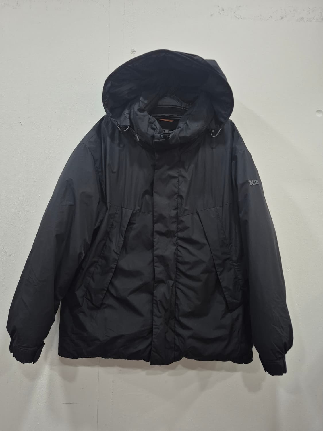 K2 씬에어 다운패딩  남성 100사이즈 블랙 상품이미지1