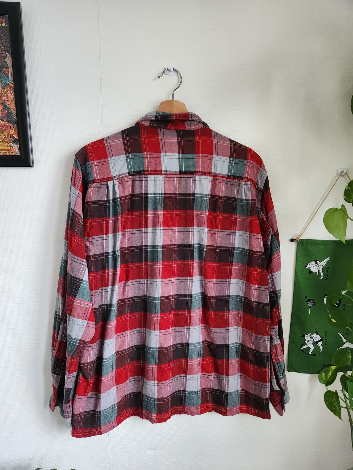 60s 캠프카라 울 셔츠(USAmade) 상품이미지5