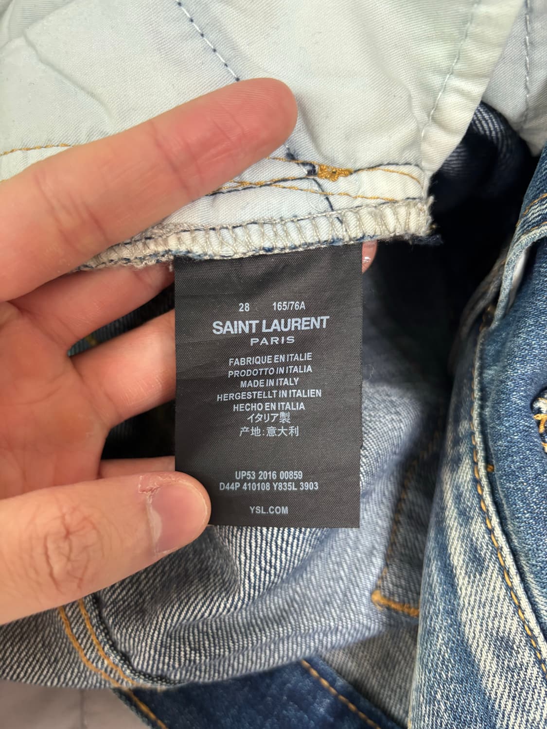 SAINT LAURENT 스키니진 28 상품이미지10