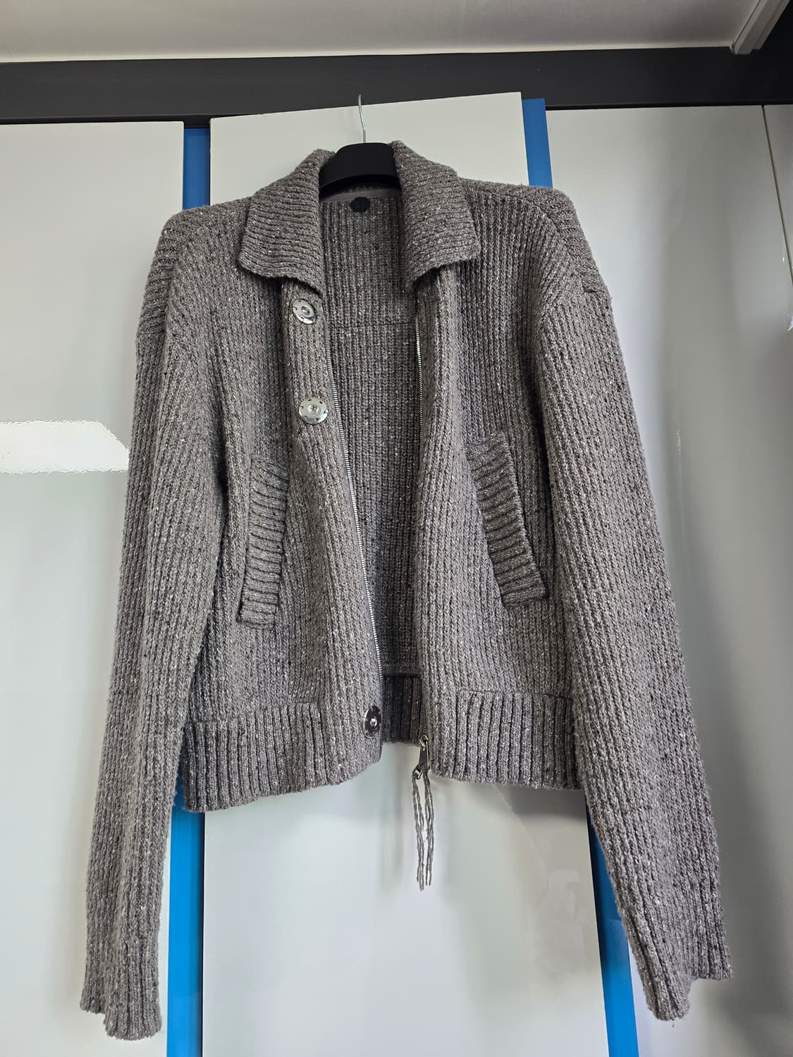 [3] OUAT 메타 집 니트 자켓 상품이미지7