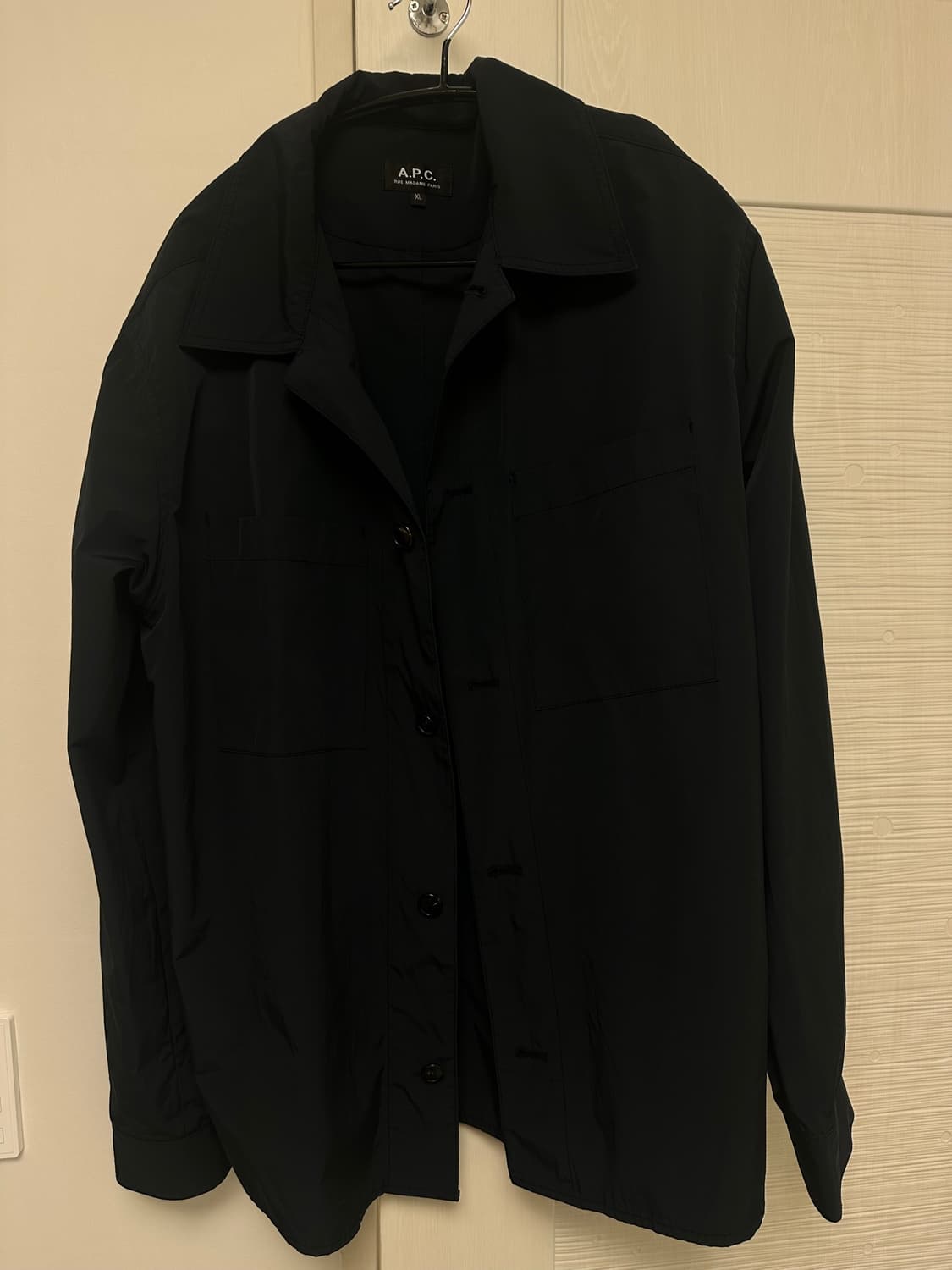 apc 아페쎄 나일론 셔츠 네이비 xl 100-105 상품이미지4