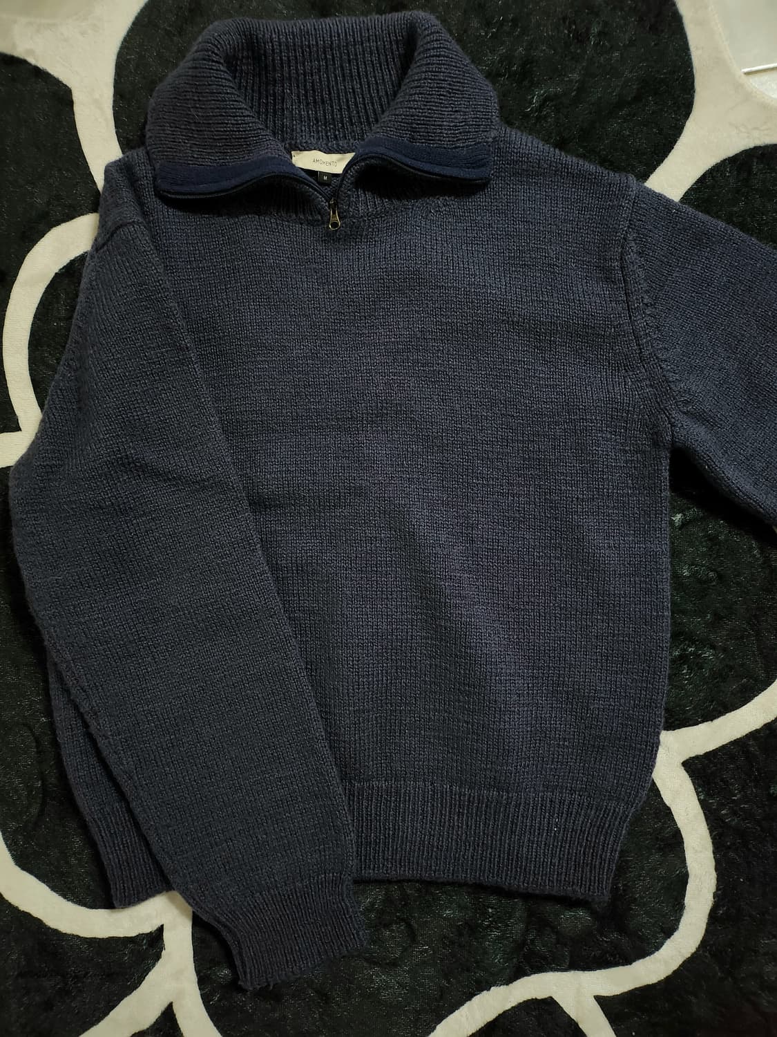 아모멘토 하프 집업 니트 상품이미지3