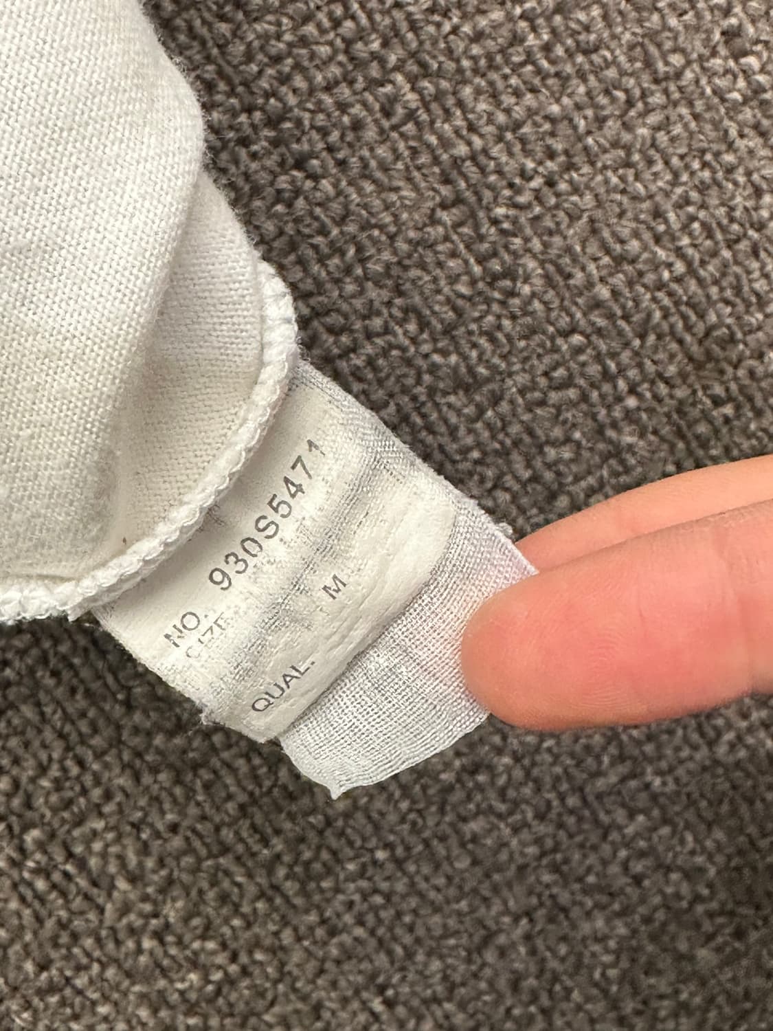 M)Japanese vintage 여성 프린팅 화이트 롱슬리브 상품이미지7