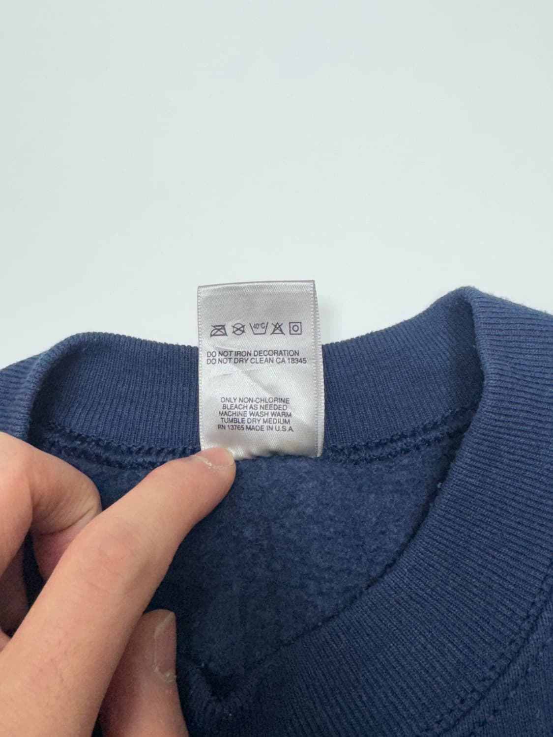 90s 미국 생산 프룻오브룸 스웻셔츠 맨투맨 XL 상품이미지4