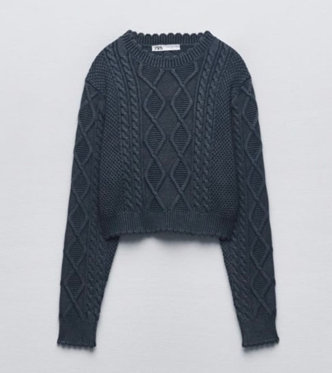 자라 크롭 니트 0021/008/200 상품이미지1