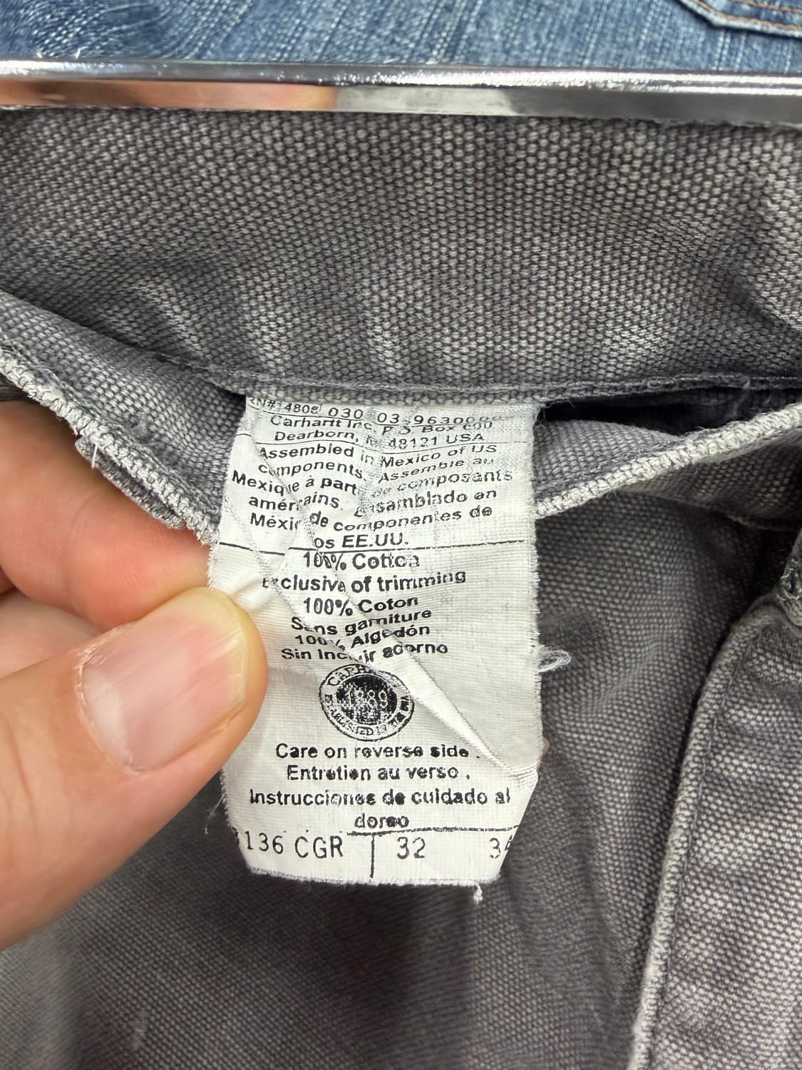 00s 칼하트 더블니 CGR 카펜터 팬츠 상품이미지6