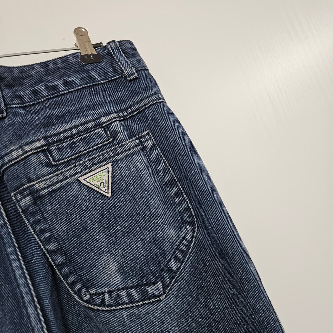 30 게스 90s 빈티지 스트레이트 워싱진 데님팬츠 상품이미지3
