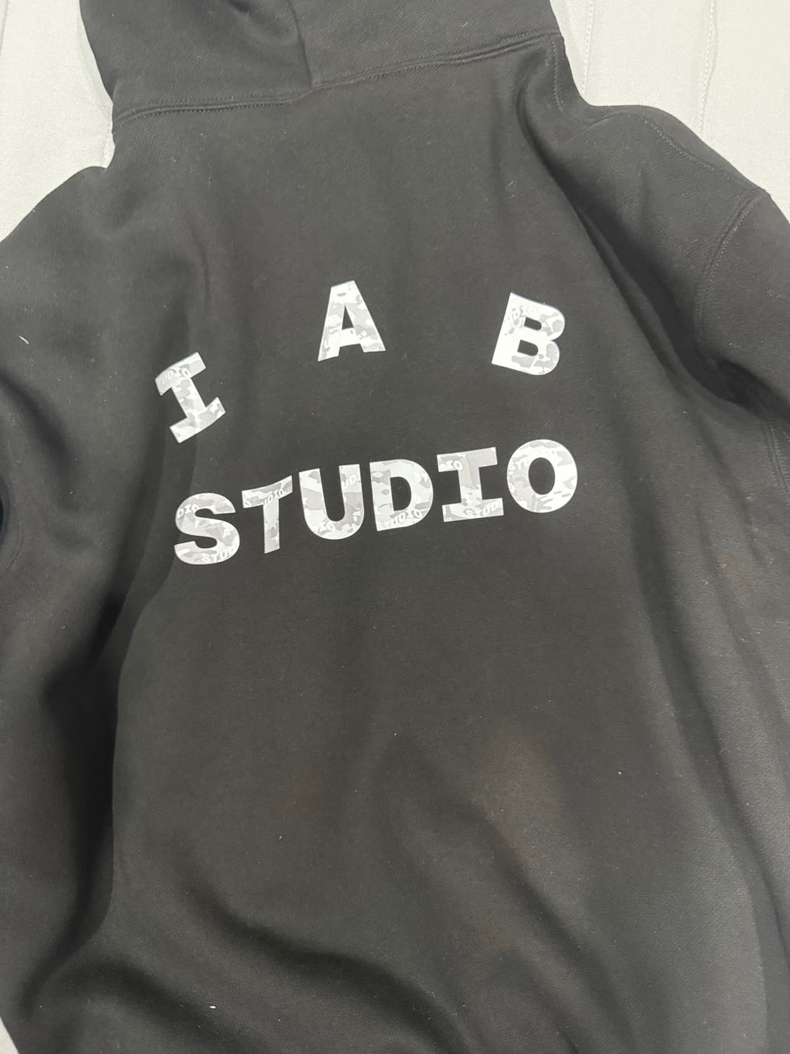 아이앱 후드티 블랙 카모 상품이미지3