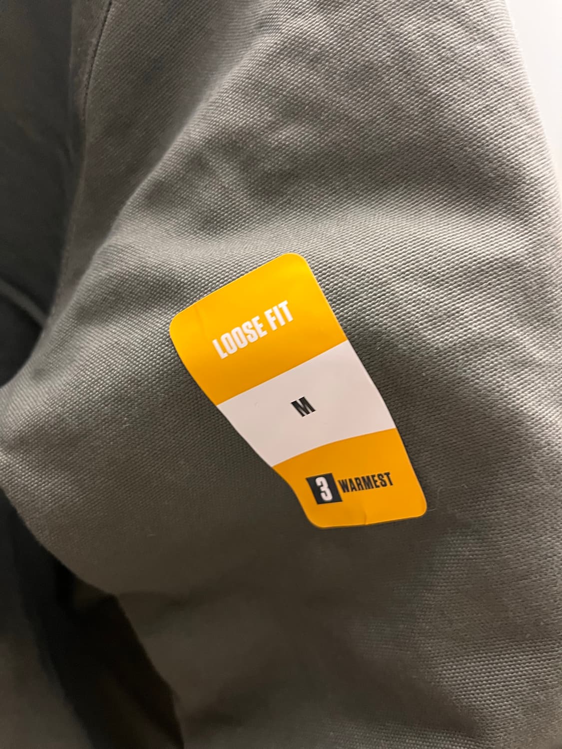 [새상품/택포함] 칼하트 J130 워시드 덕 액티브 자켓 모스 M 상품이미지3