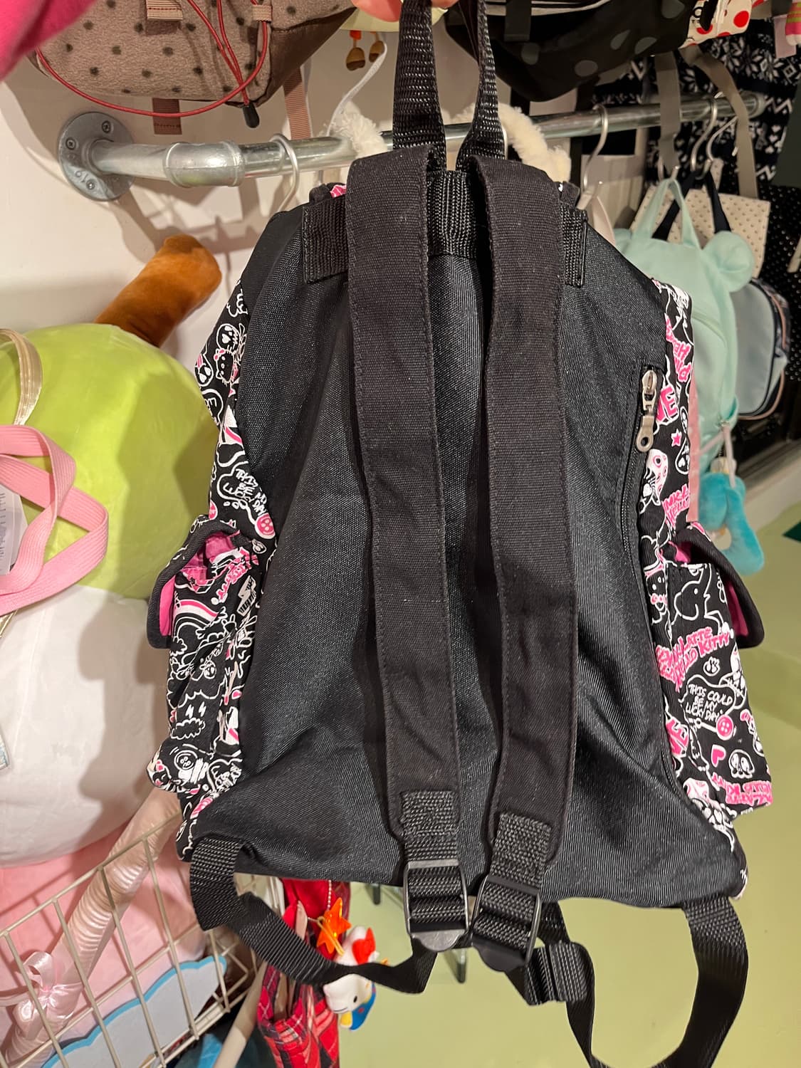 2011 산리오 핑크라떼 콜라보 백팩 🍓 상품이미지6