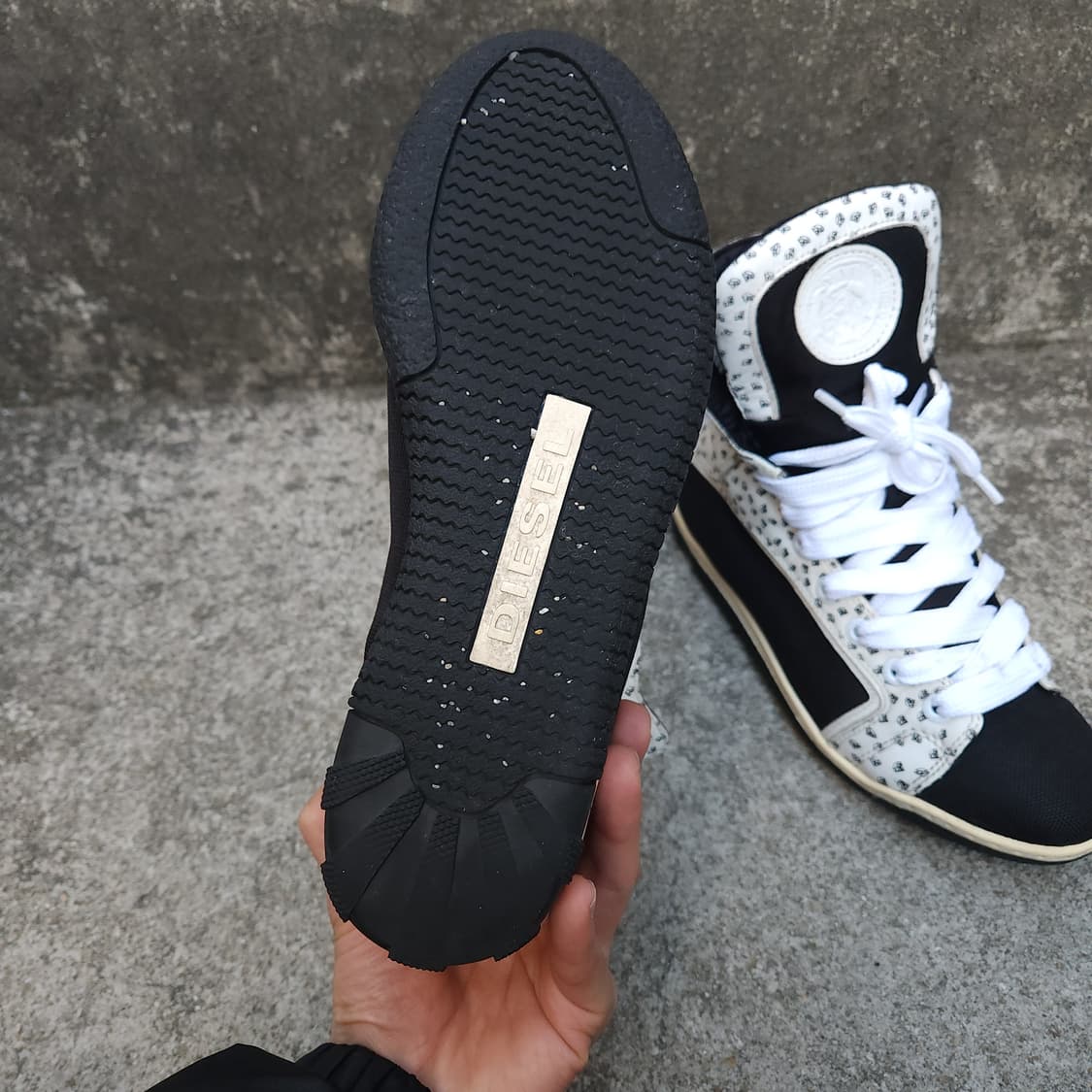 [250] Diesel Vintage 하이탑 스니커츠 남녀 상품이미지8