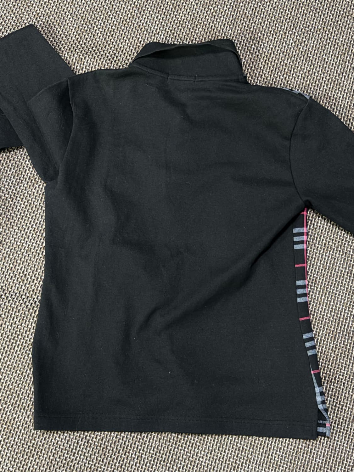 버버리 빈티지 체크 카라 롱슬리브 상품이미지5