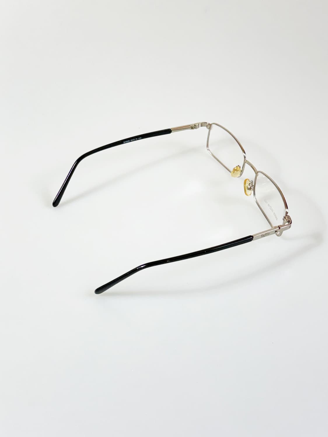 SAFILO 실버 메탈 슬림 스퀘어 빈티지 안경 상품이미지5