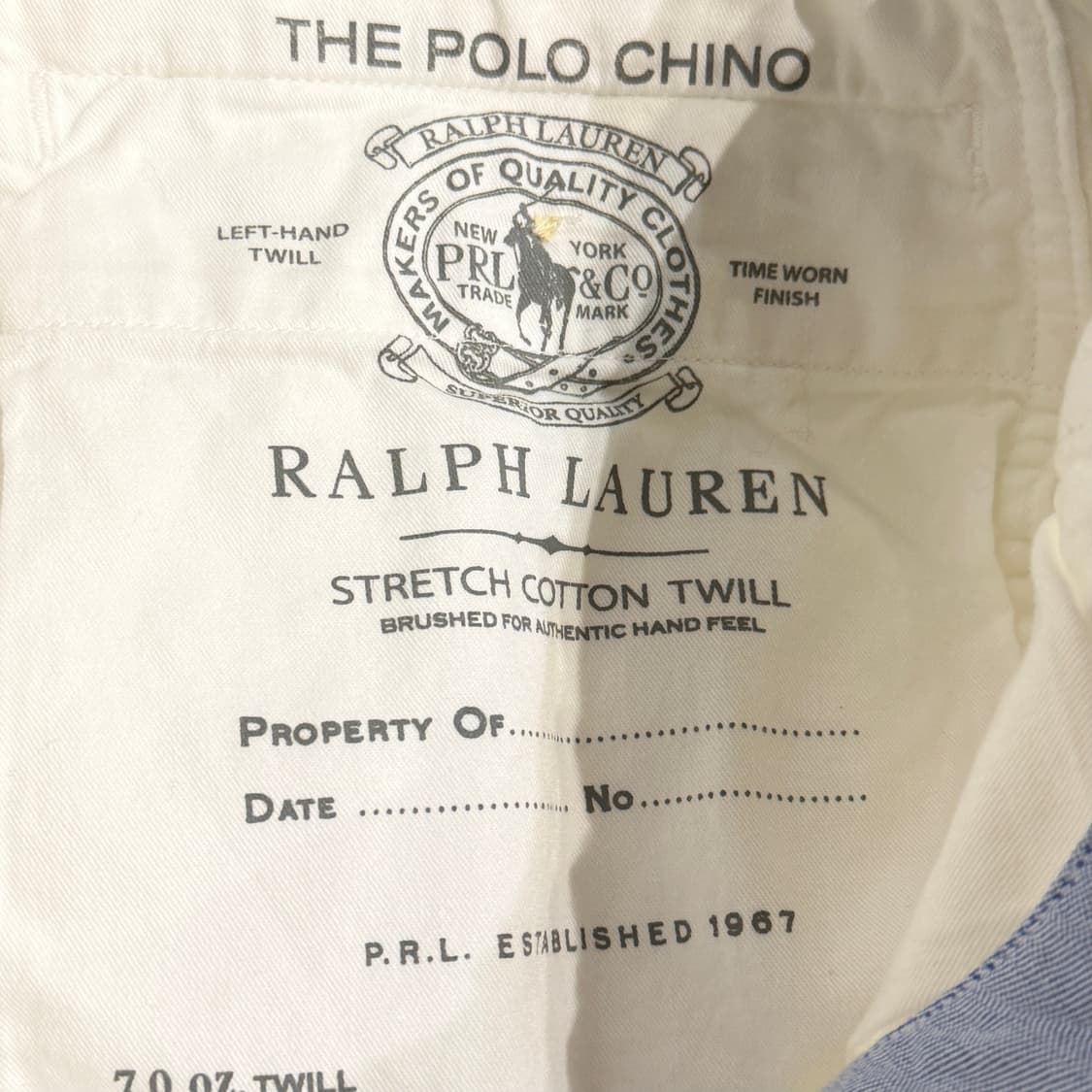 [30] 폴로 랄프로렌 스트레이트핏 치노팬츠 상품이미지6