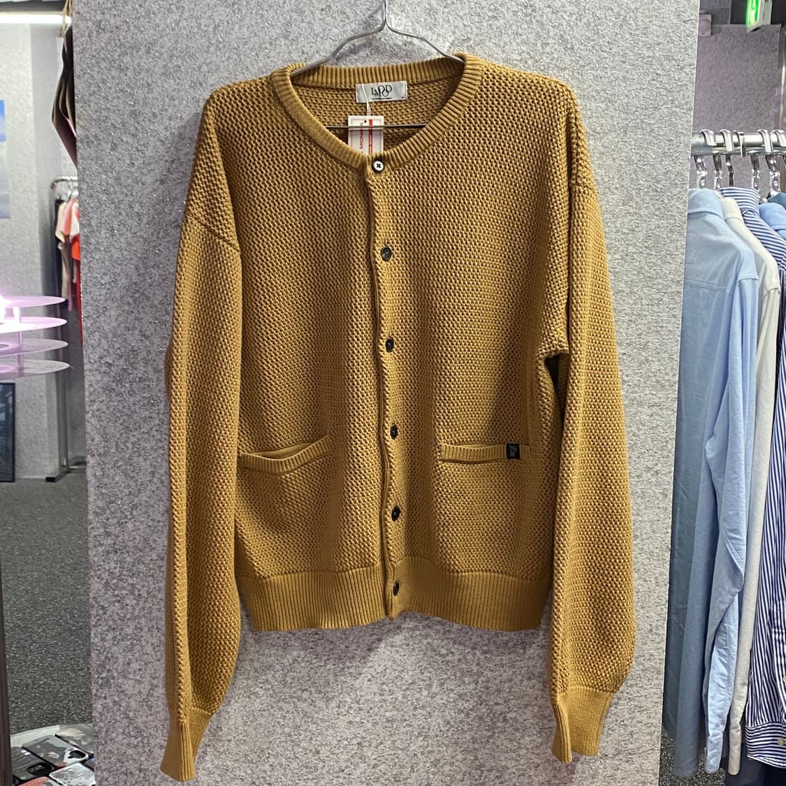 엘무드 카라 리드 U넥 가디건 B3062 상품이미지2