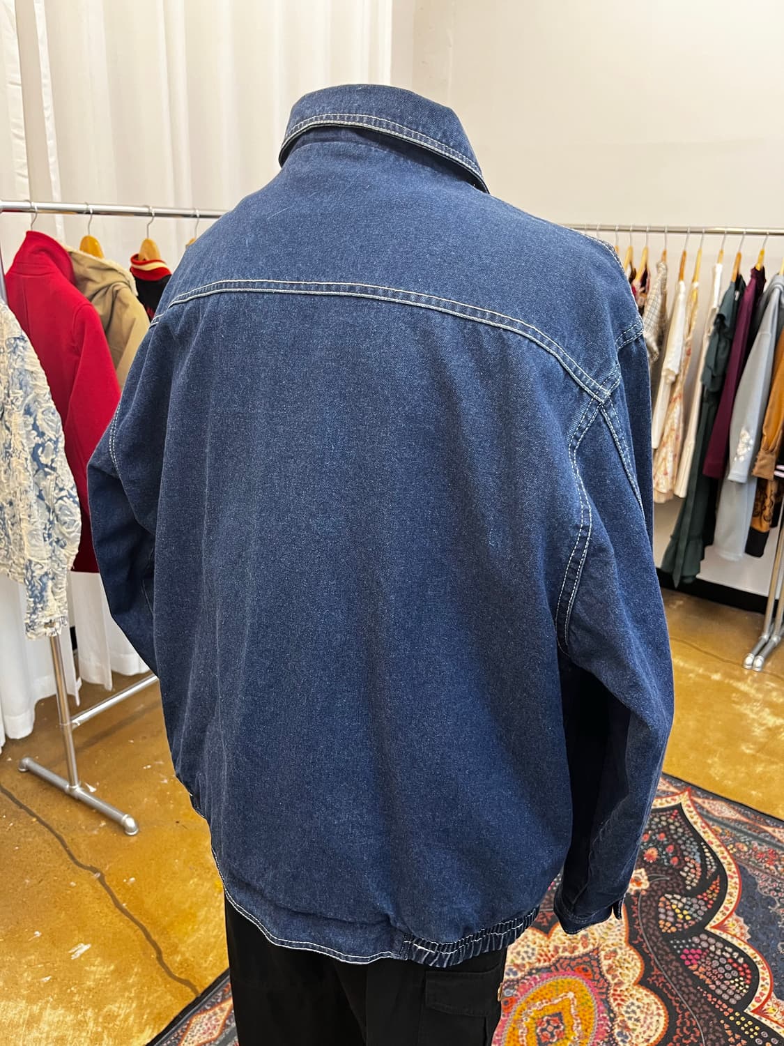 휴스턴 블랭킷 안감 6-포켓 데님 자켓 상품이미지5