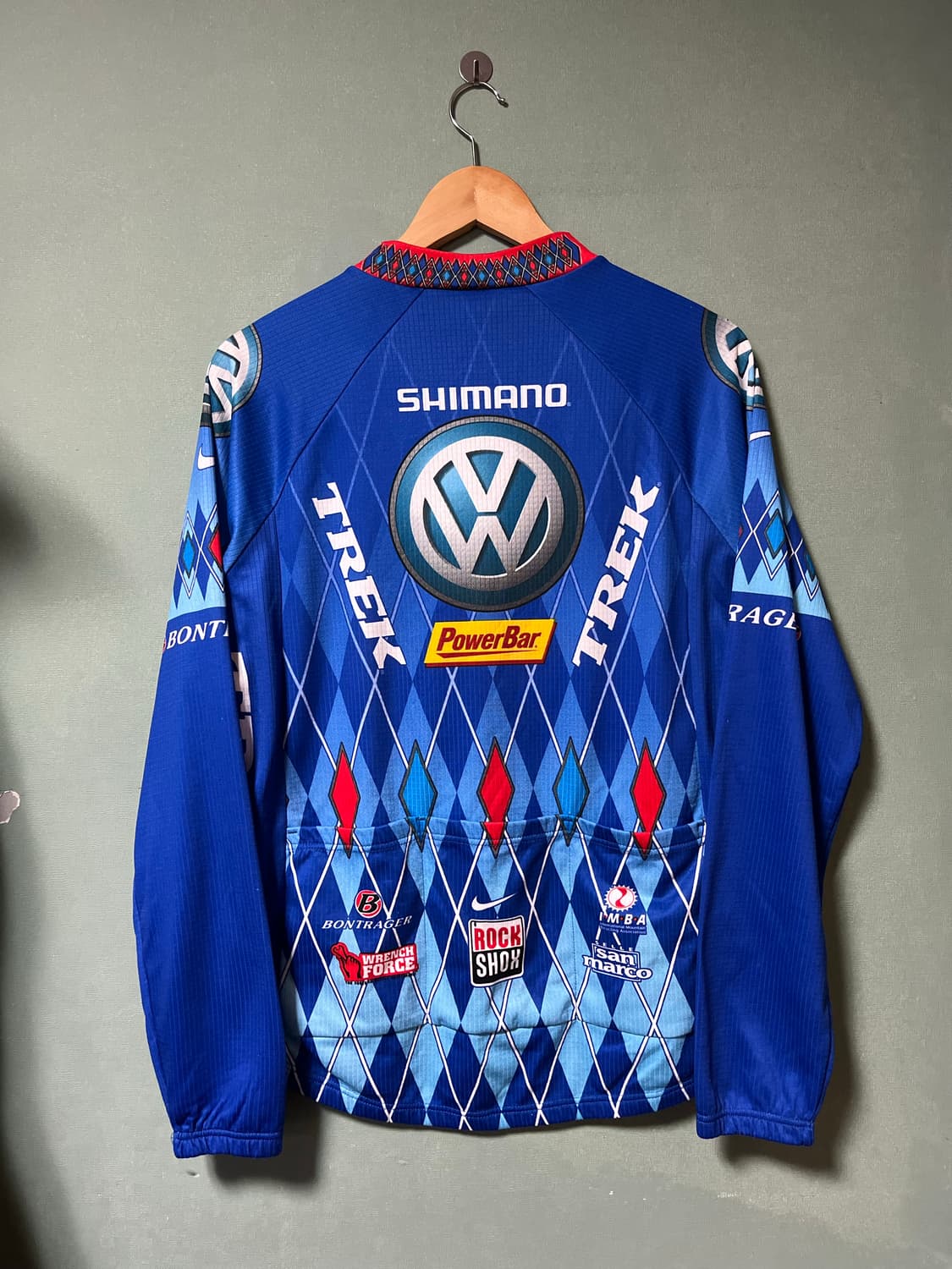 00’s Nike trek volkswagen cycling jersey 상품이미지5