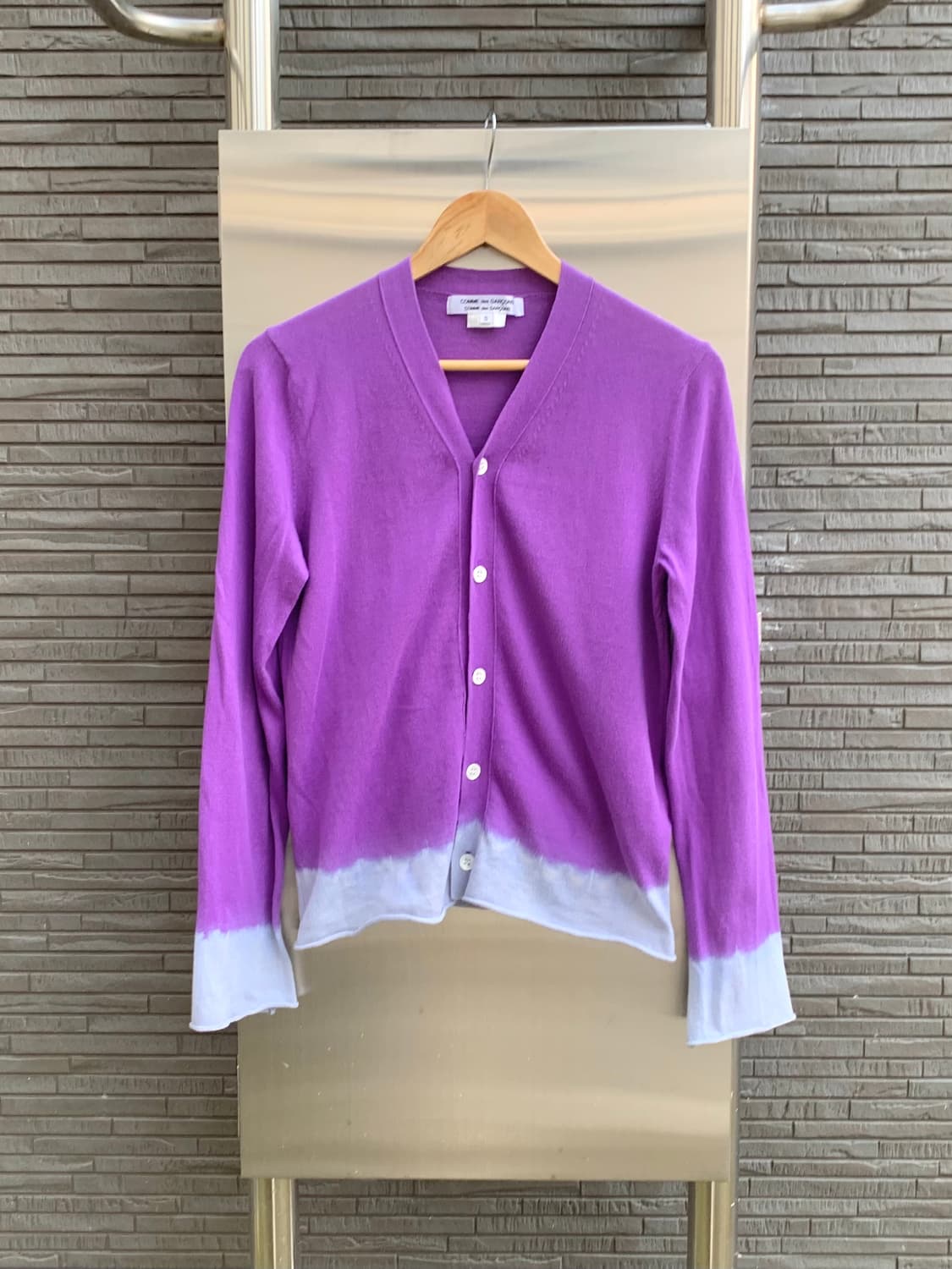 꼼데가르송 타이다이 가디건 (purple) 상품이미지2