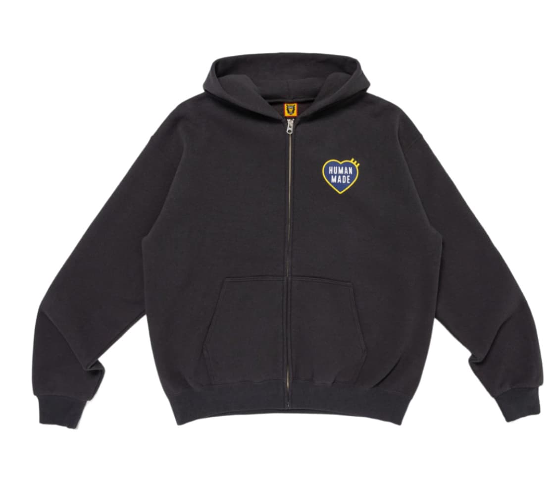 휴먼메이드 집업 하트 후드 XXL 상품이미지1