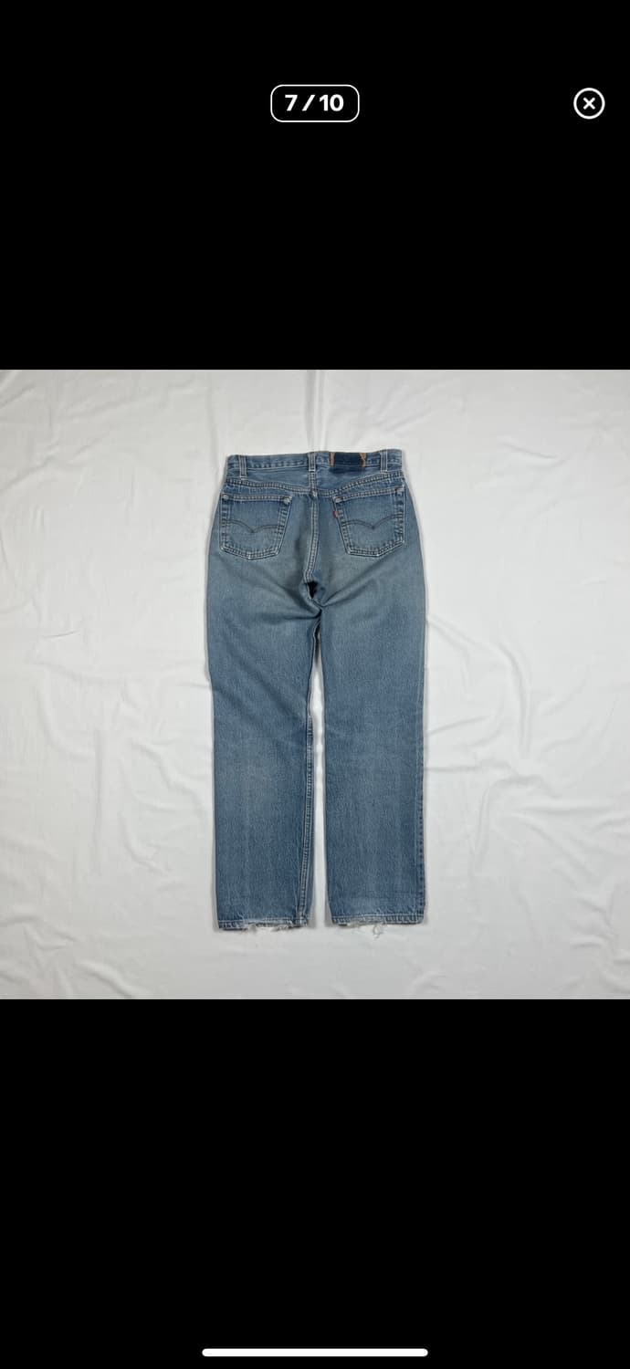 80's 리바이스 levis 501 데님팬츠 청바지 상품이미지2