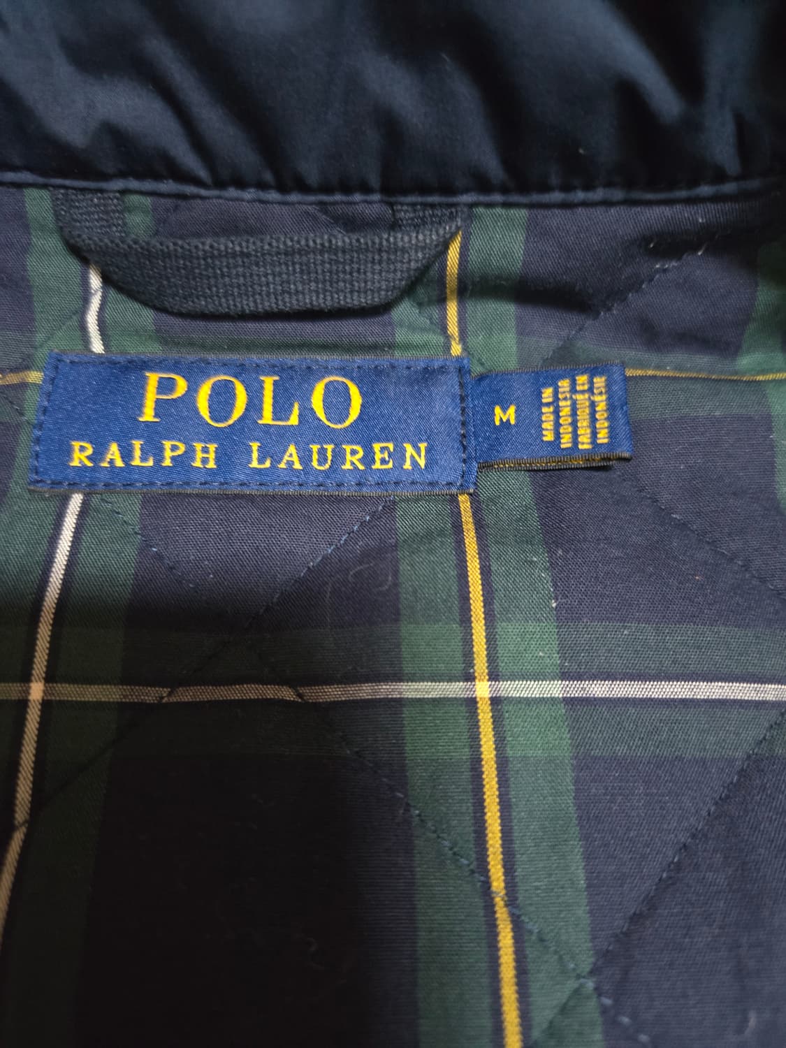 폴로랄프로렌 정품 남성 네이비 누빔 퀼팅 자켓 상품이미지6