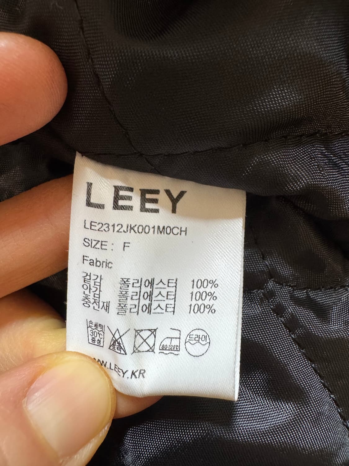 leey 웨이브 봄버 자켓  상품이미지9