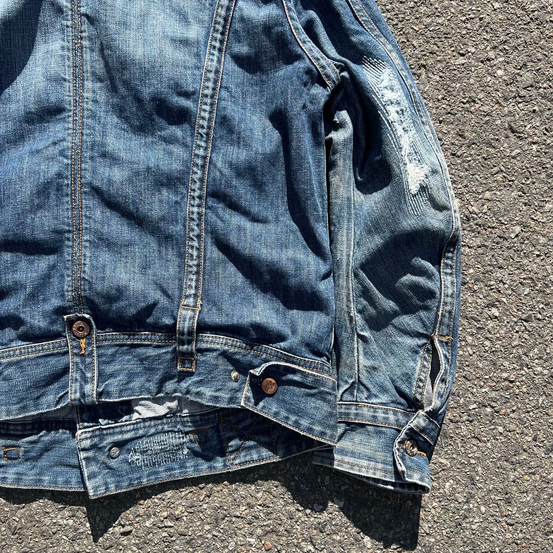 Parasuco 보로 웨스턴 데님 자켓 상품이미지7