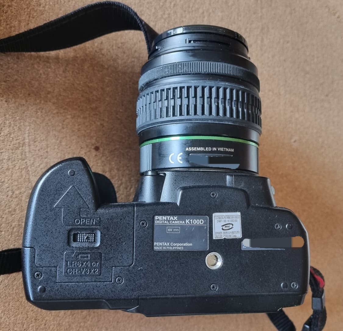 펜탁스 K100D DSLR 카메라, 18-55mm 렌즈 팝니다. 상품이미지5