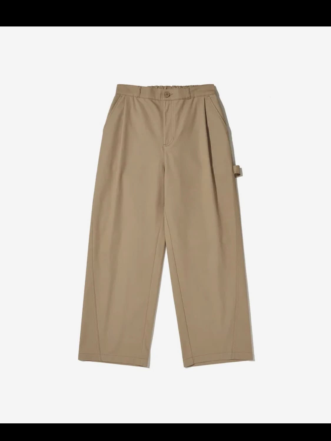 어반디타입 홈보이 벌룬 워크 팬츠_베이지S 상품이미지2